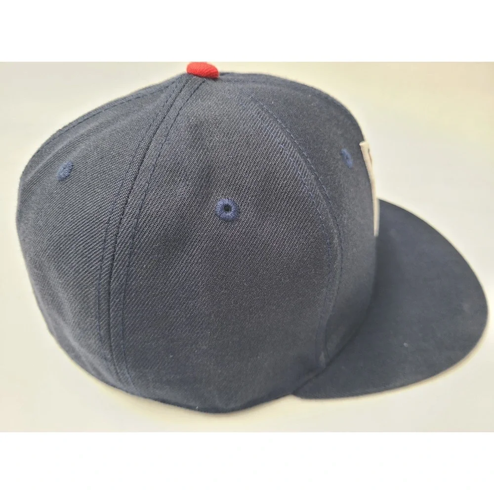 Baseballism Home Run Derby Dropping Bombs Fitted (Seems 7 3/8) Hat Cap Men Blue‎
